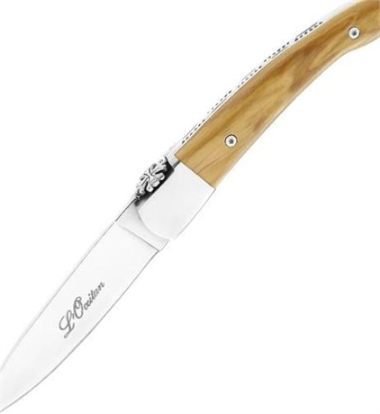 Couteau L'Occitan manche Olivier 11cm Inox